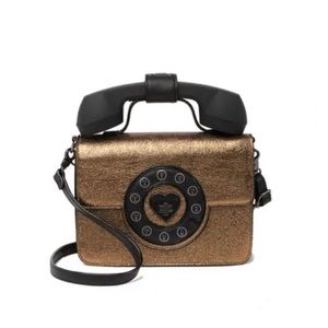 NWT Betsey Johnson Answer Me Phone Crossbody Purse
